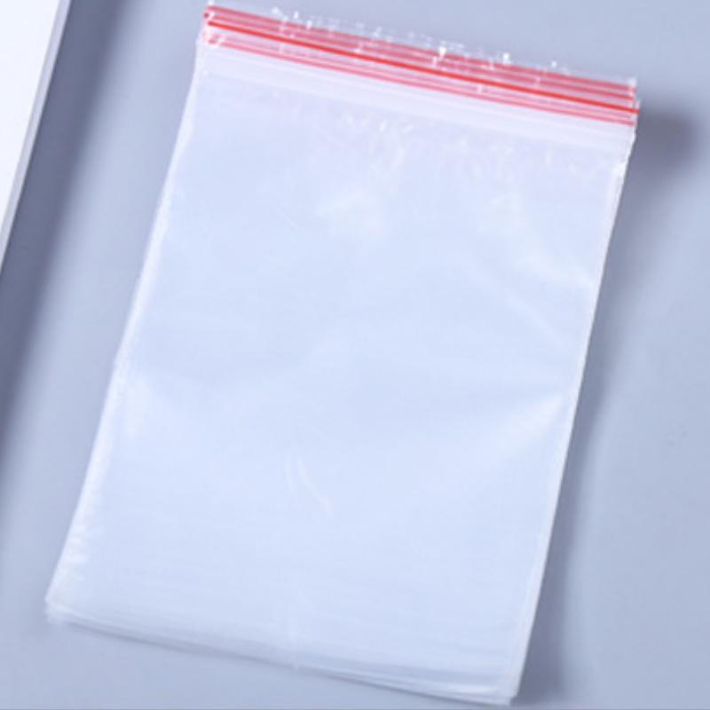 Clear Plastic Storage Bag (500 Pcs), Multifunctional Zip Lock Bags, Earrings Accessories Packaging Bags, Household Small Storage Bag for Traveling