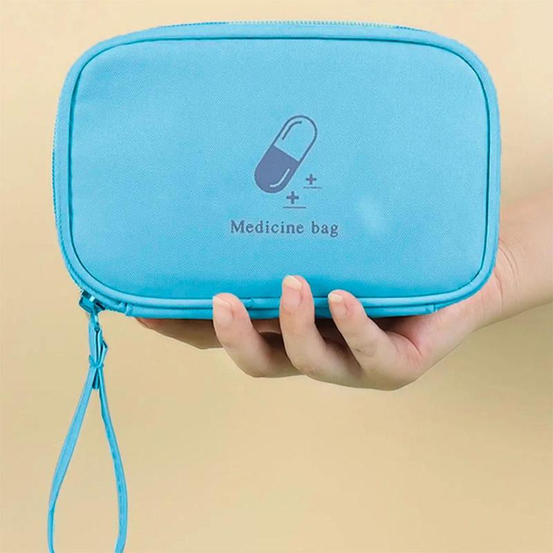 Medicine Storage Bag, Portable Travel Pill Bag, Emergency Kit Storage Organizer, Pill Organiser, Travel Bag, Summer Gifts