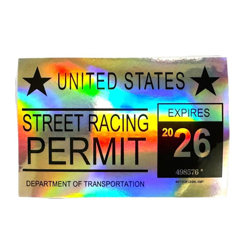 Cool United Stats Street Racing Permit,arya's house.