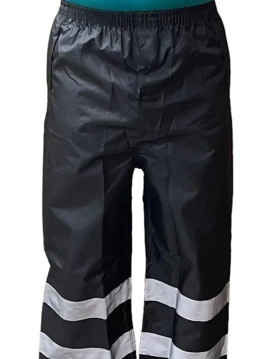 UNLINED High Visibility Reflective Safety Rain Pants various colors  (Pants Only)