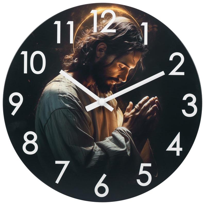 Christian Prayer Clock Jesus Christ 12