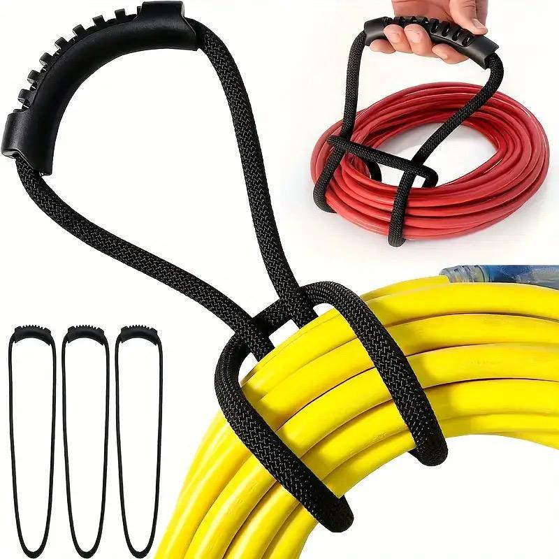 Extension Cord Organizer, 10pcs Multi-purpose Extension Hose Holder, Space Saver for Home Garage Boat RV