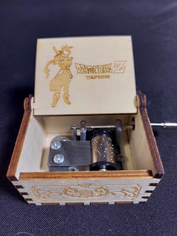 Dragon Ball Z - Wooden Music Box - Perfect Gift for Any Occasion - Hand Cranked - Festive Decor Ornaments