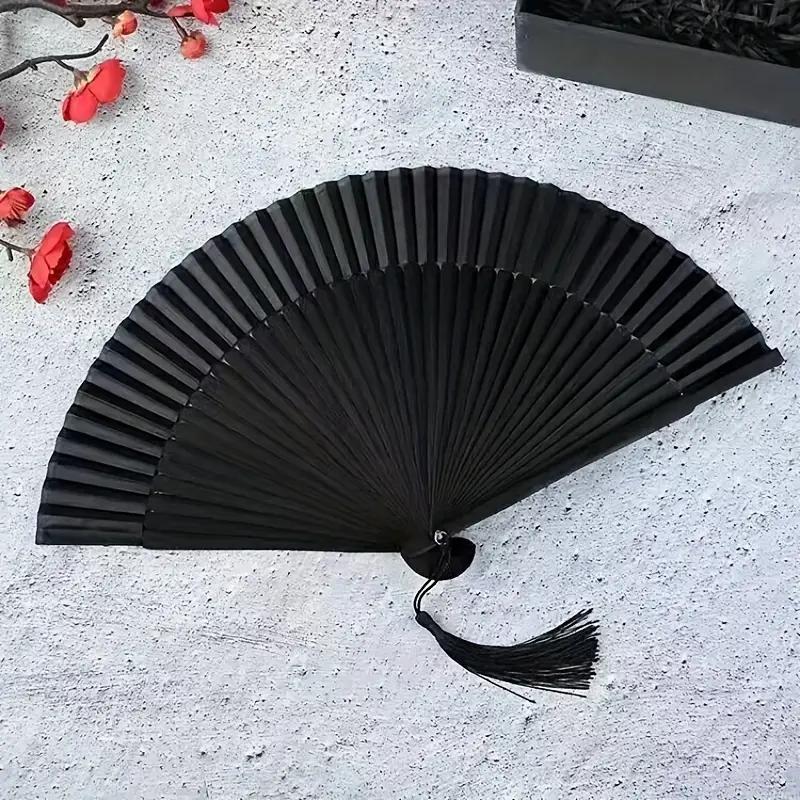 Chinese Style Hand Fan, 1 Count Foldable Handheld Fan, Vintage Style Fan for Home Decor, Party Decoration, Wedding Decoration