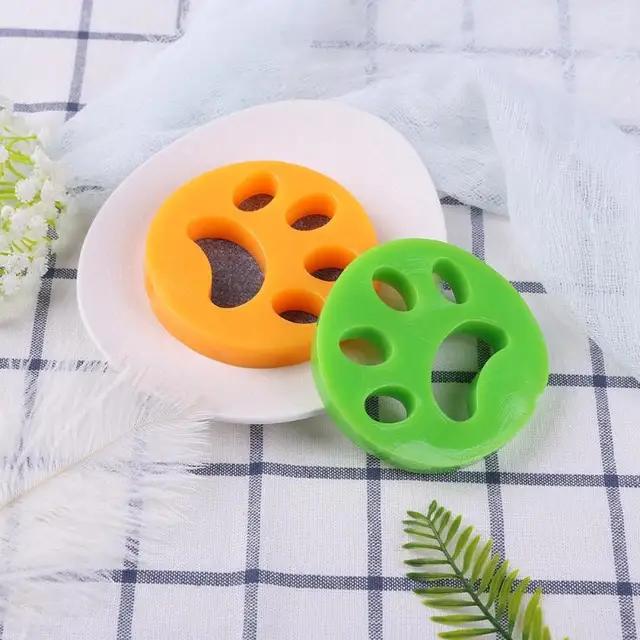 4 PCS Silicone Lint Remover for Pet Hair Reusable Cat  Dog Hair Remover for Laundry Pet Hair Remover Washing  Machine Hair Catchers for Washer And Dryer Pet Hair Remover  Paw