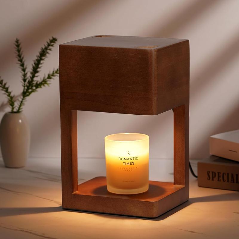 Funistree Candle Warmer Lamp with Timer A2-Wooden