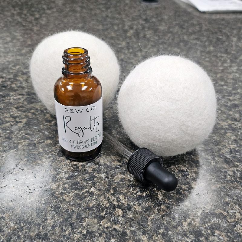 Dryer Balls with Highly Scented Fragrance Oils