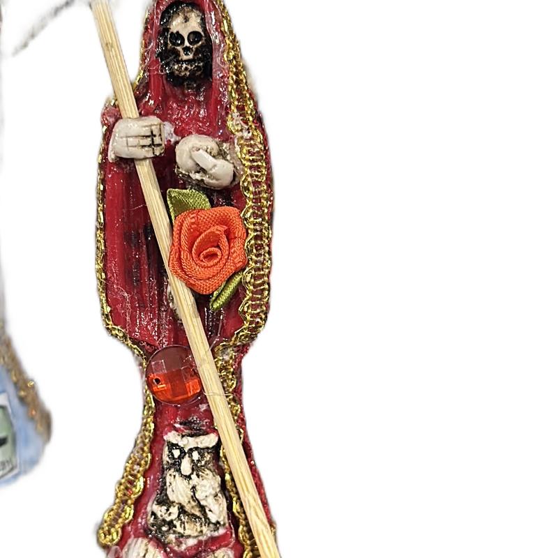 Cloth Holy Death Travel Size 4 Inch Home Decor