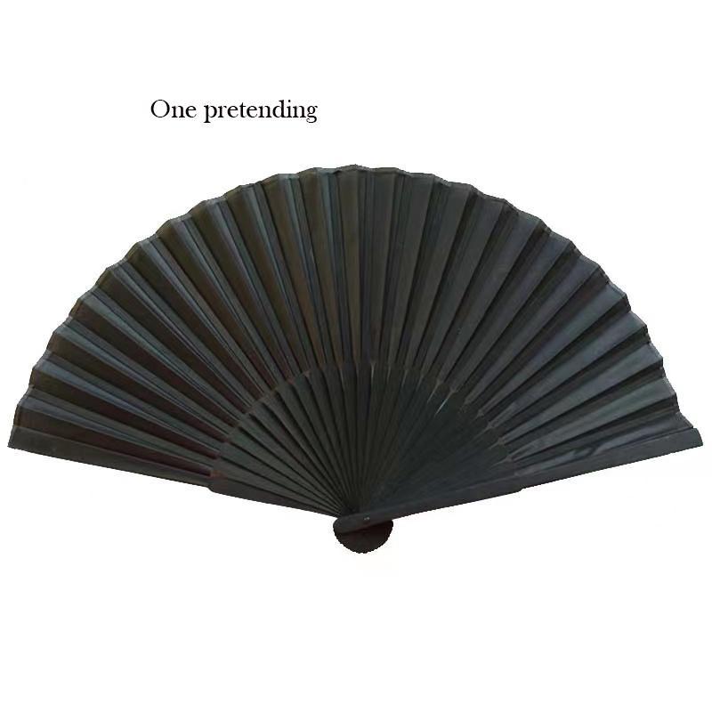 Christmas Bamboo Hand Fan, 1 3 Counts Modern Simple Chinese Style Hand Fan, Handheld Fan for Party, Festival, Dance, Performance, Gift