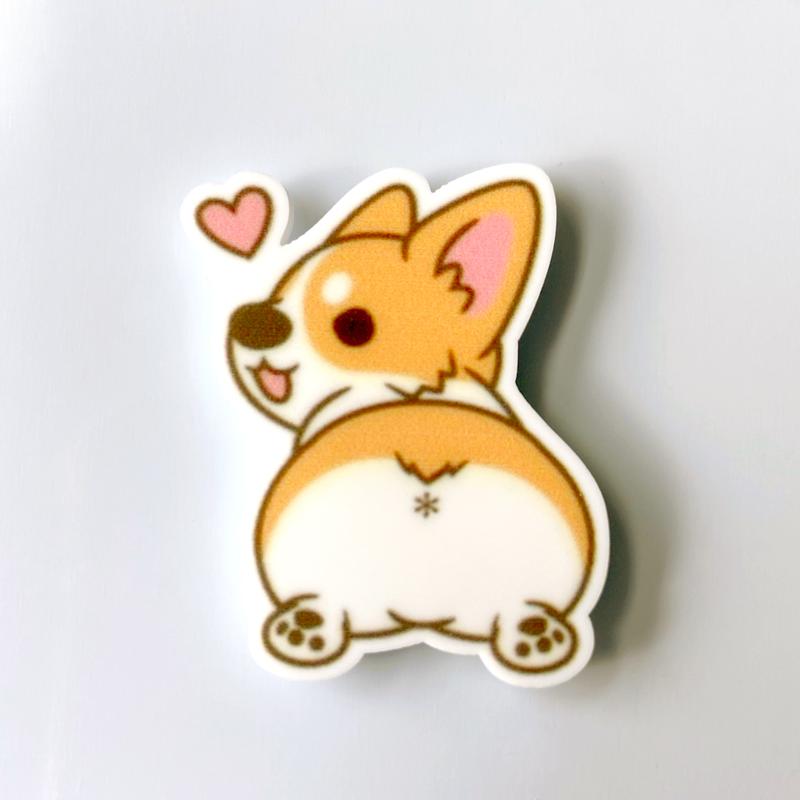 Corgi Butts Magnets, Dog Mom Gifts, Funny Kitchen Decor, Corgi Stuff, Pet Gifts, Corgi Dog Lover Decor