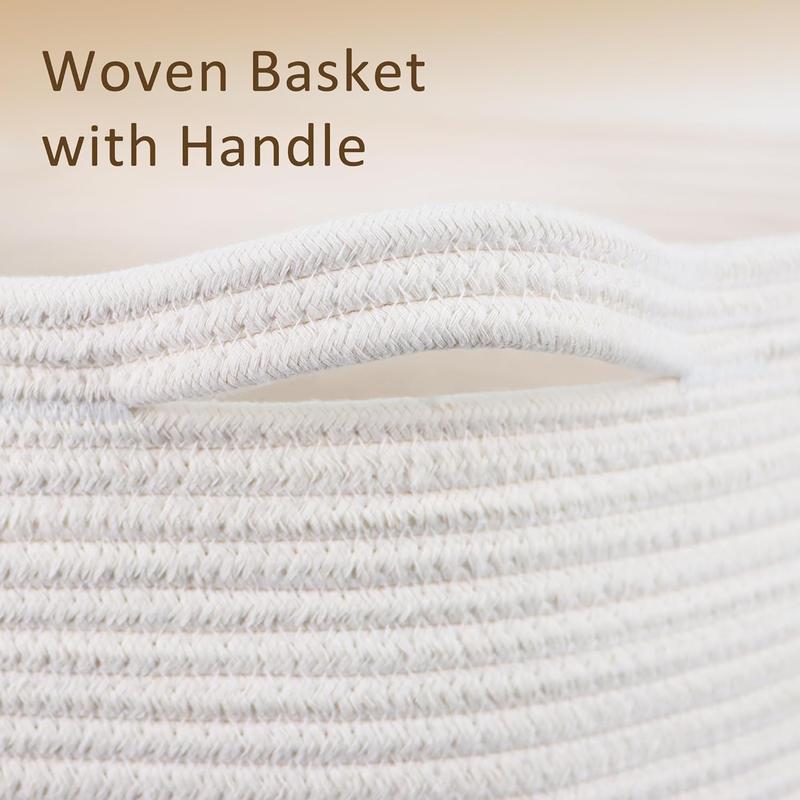 Large Cotton Rope Basket,22