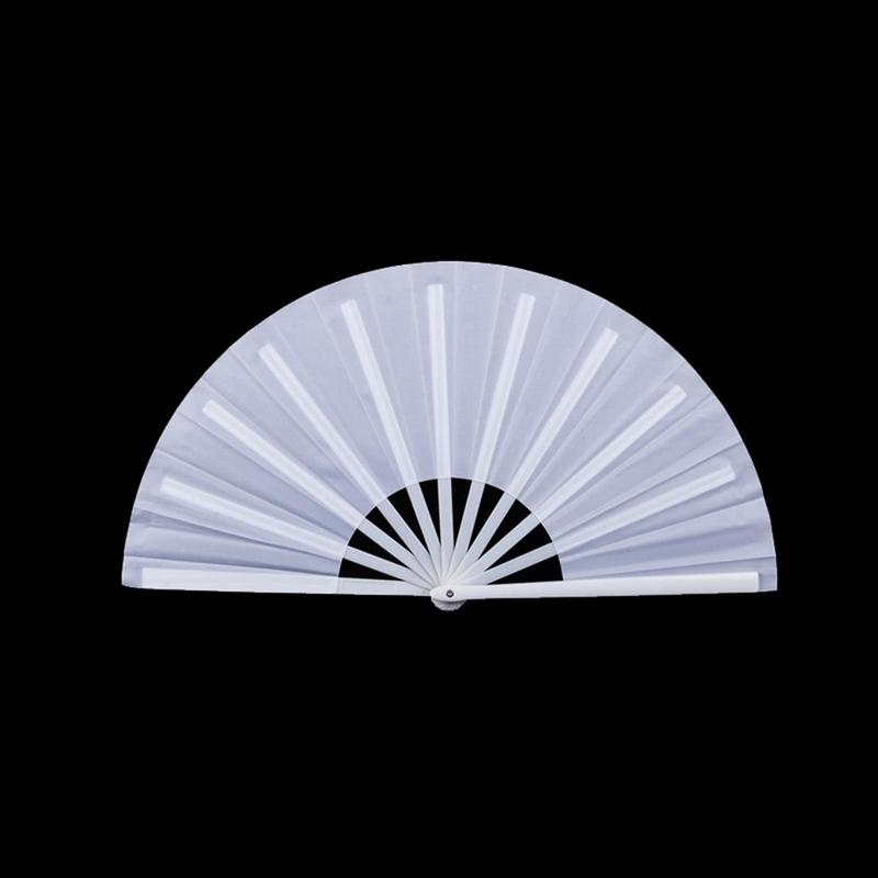 Solid Color Chinese Style Foldable Hand Fan, Portable Handheld Fan for Summer, Home Decor Supplies for Living Room Bedroom