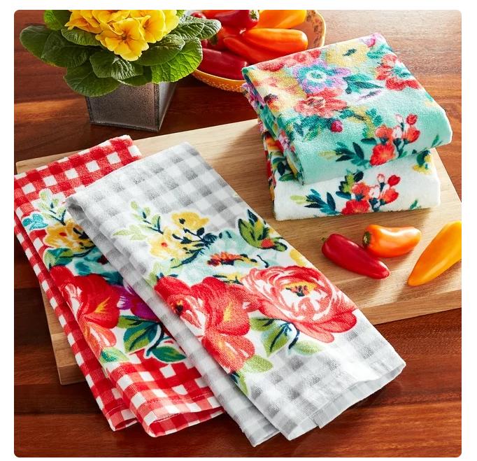 Kitchen Towel Set, Multicolor, 16