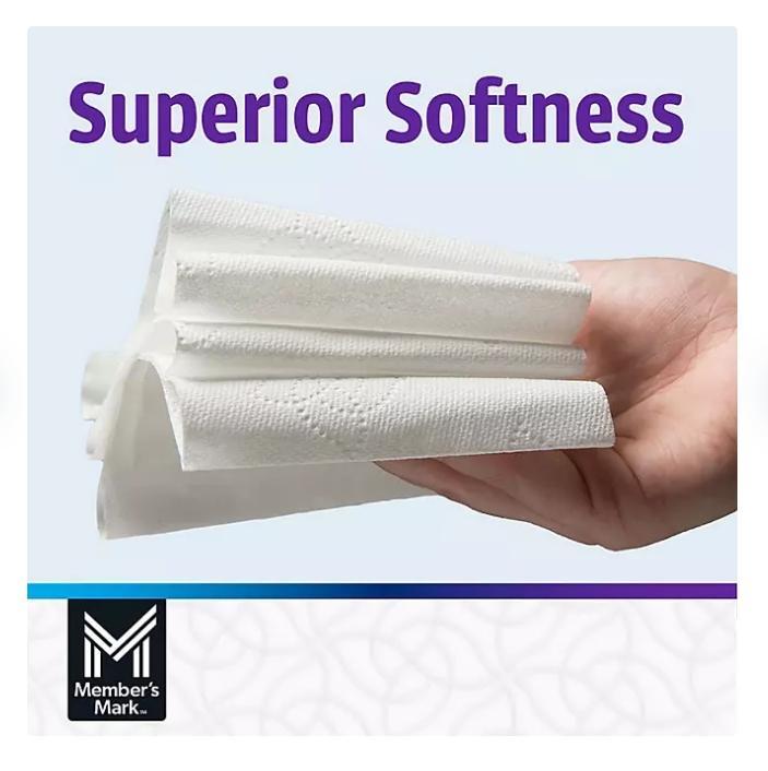 Member's Mark Ultra Premium 2-Ply Toilet Paper 235 sheets roll, 45 rolls