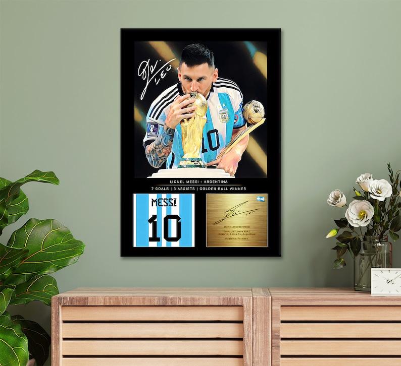 LIONEL MESSI 10, Inspirational Wall Art, Messi Poster, Pop Culture Icon, Football Legends Art, Framed CANVAS, Messi Gift, Sport Home Decor