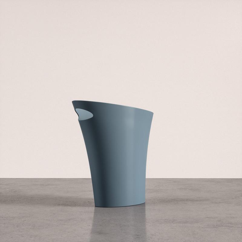 Umbra Skinny Trash Can - Modern Slim Wastebasket