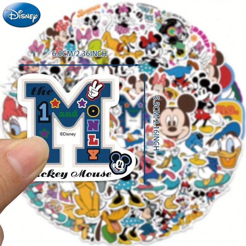 Cartoon Mouse Pattern Sticker (100pcs), Waterproof Self Adhesive Decor Papers, DIY Decor Stickers For Gift Greeting Card Water Bottle Laptop Phone