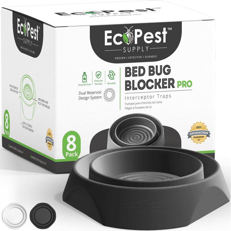 Bed Bug Blocker (Pro)   8 Pack | Interceptors, Monitors, and Traps