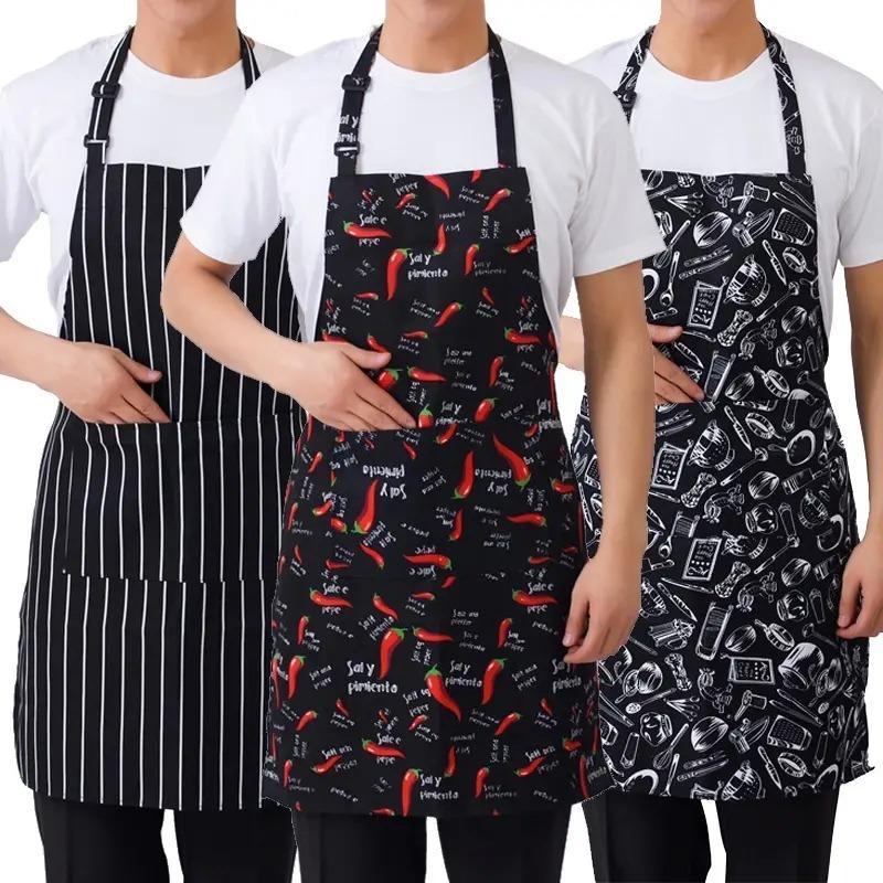 Apron with Pocket, 1 Count Durable Sleeveless Dirt-resistant Apron, Kitchen Utensils Supplies