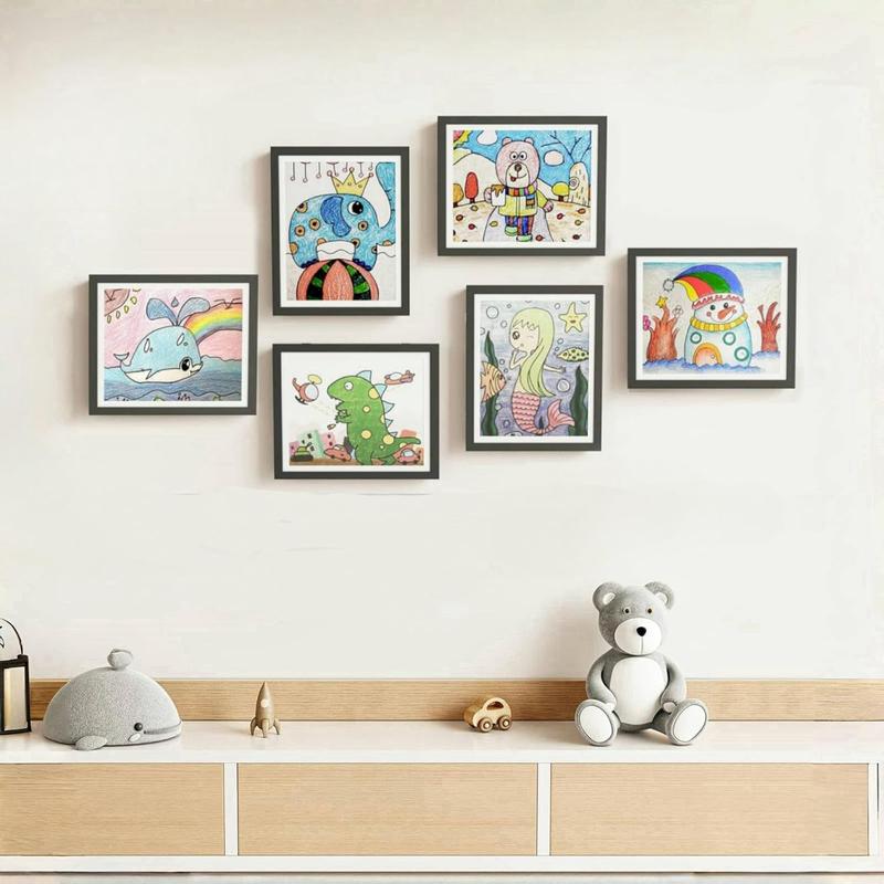 [4 Packs] Kids Artwork Frames Changeable, 10