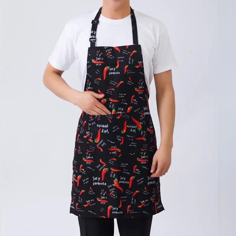 Apron with Pocket, 1 Count Durable Sleeveless Dirt-resistant Apron, Kitchen Utensils Supplies