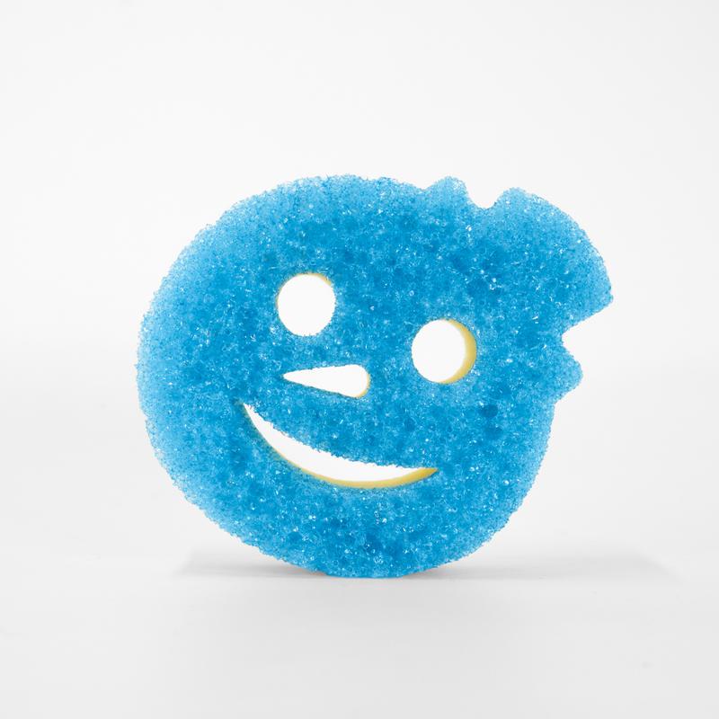 Scrub Daddy - Scrub Mommy Winter Shapes Dual-Sided Scrubber and Sponge Cleaning