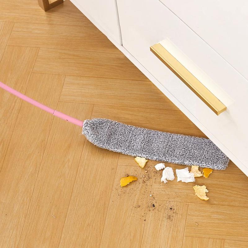 Long Handle Cleaning Broom, 1 Count Multifunctional Dust Broom, Crevice Cleaning Brush, Household Cleaning Tool for Home Office