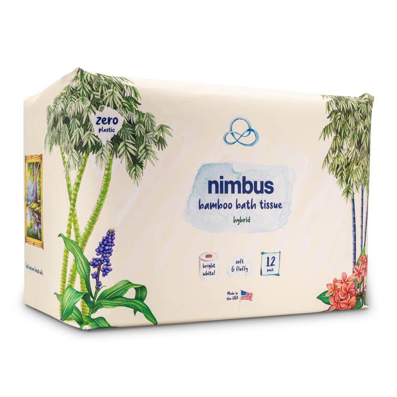 Bamboo Bath Tissue Zero-plastic Eco-friendly Sustainable Made in the USA