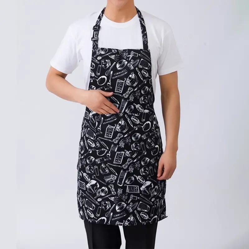 Apron with Pocket, 1 Count Durable Sleeveless Dirt-resistant Apron, Kitchen Utensils Supplies