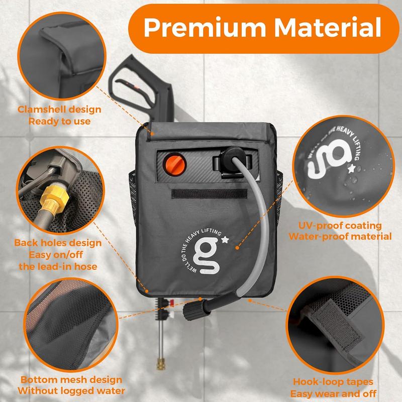 Giraffe Tools G20 Grandfalls Pressure Washer Cover Black - Waterproof and Anti-UV Resistant