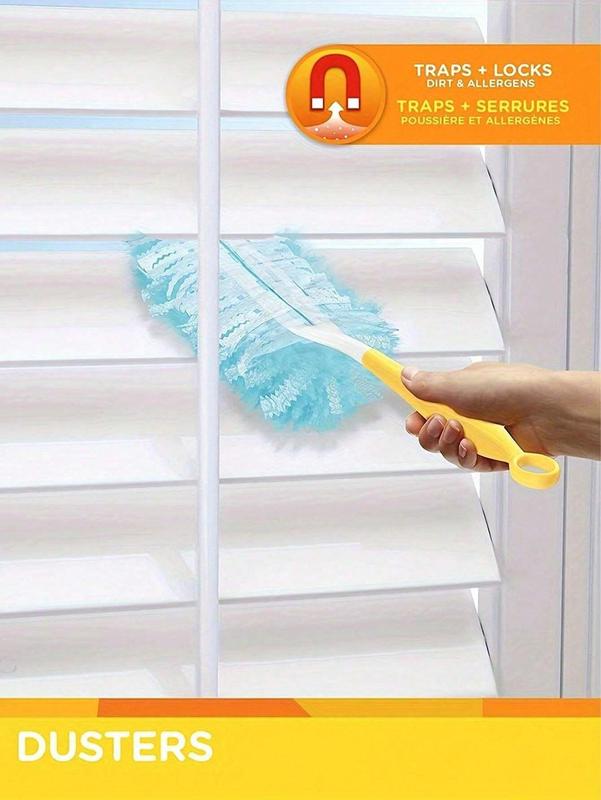 40pcs Disposable Duster Refills for Electronics, Furniture, Blinds, and Ceiling Fans - Effortless Dust Removal (Handle Not Included)