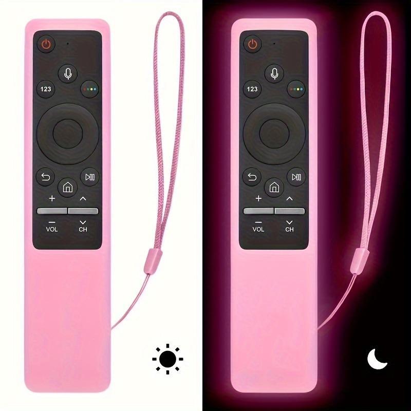 Luminous Silicone Remote Control Case (without Lanyard & Remote Control), 1 Count Anti-slip & Shockproof Remote Control Cover (Case Only), Remote Control Protector for Samsung BN59 Series Smart TV