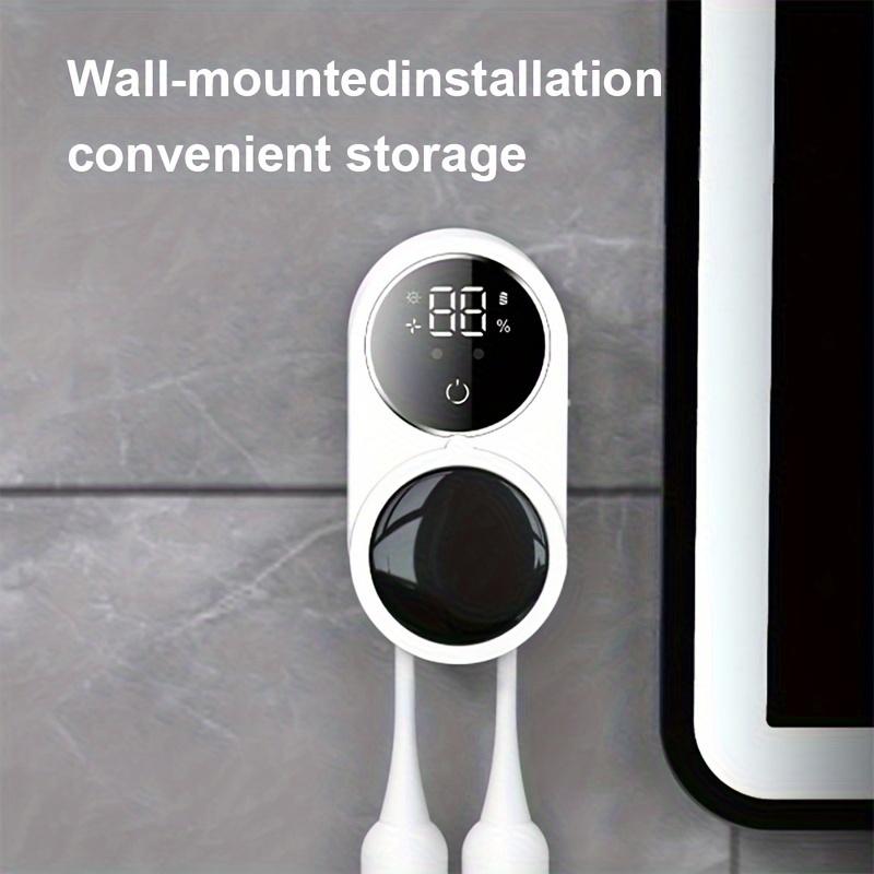 Bitvae X122 Toothbrush Cleaner, toothbrush Sanitizer, UV-C Cleaning and Air Drying, LED Smart Screen,