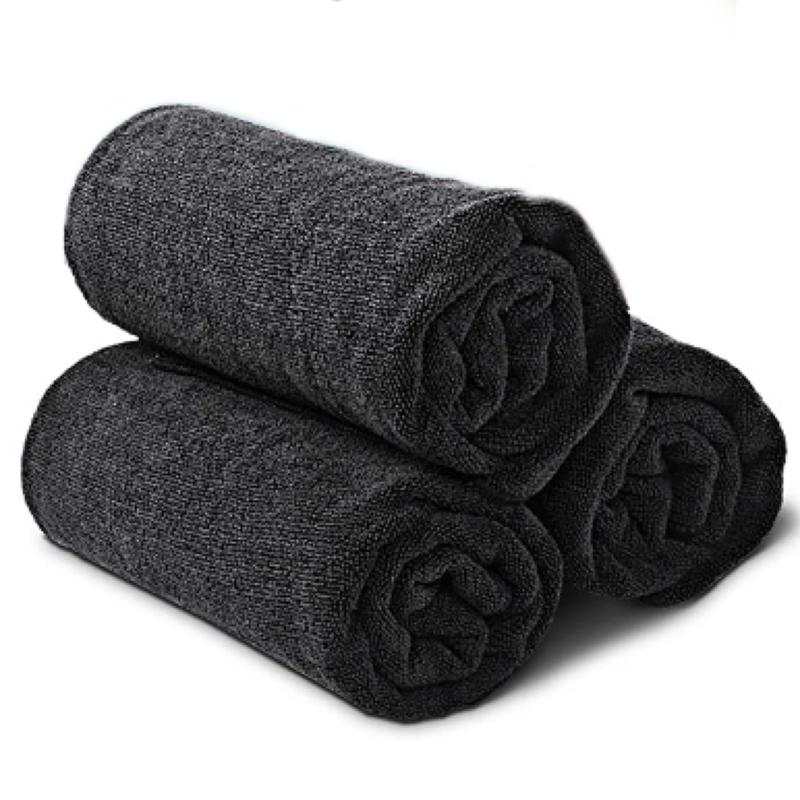 Microfiber Hair Drying Towel cotton towel Quick-Drying Solid Color Hair Towel