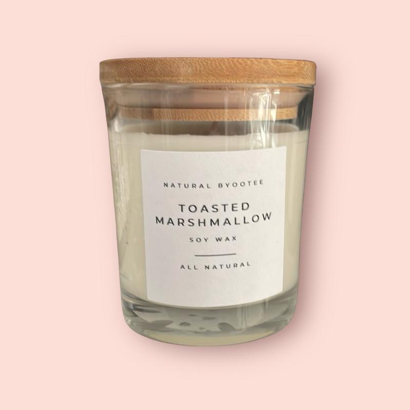 Toasted Marshmallow Candle 6oz Decoration Freshener Decor Gift Cozy Household Room Scented Aroma holiday candle