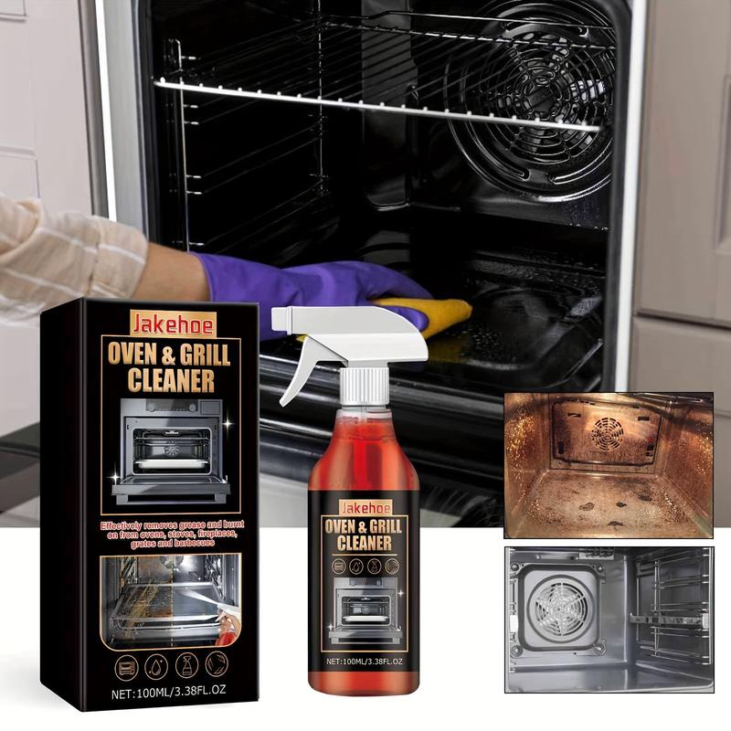 3.38 Liquid Ounces Citral-Based Jack Howe Oven and Grill Cleaner - Residue-Free for Linoleum Surfaces