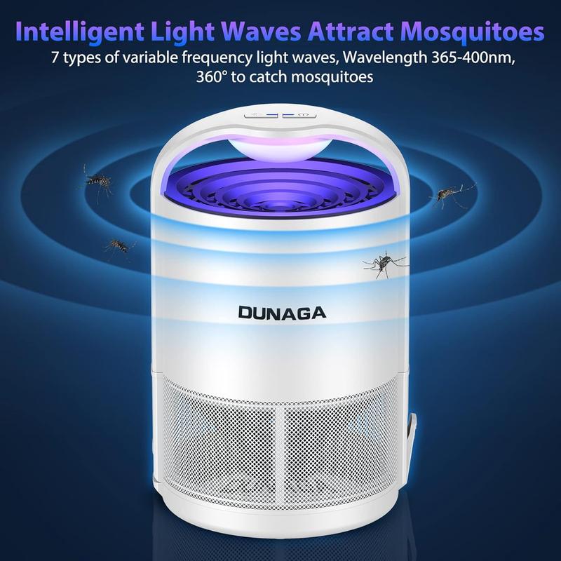 Fly Traps Indoor, Fruit Fly Traps, Gnat Traps, Bug Zapper Indoor, Insect Traps Indoor with 10 Sticky Glue Boards, White