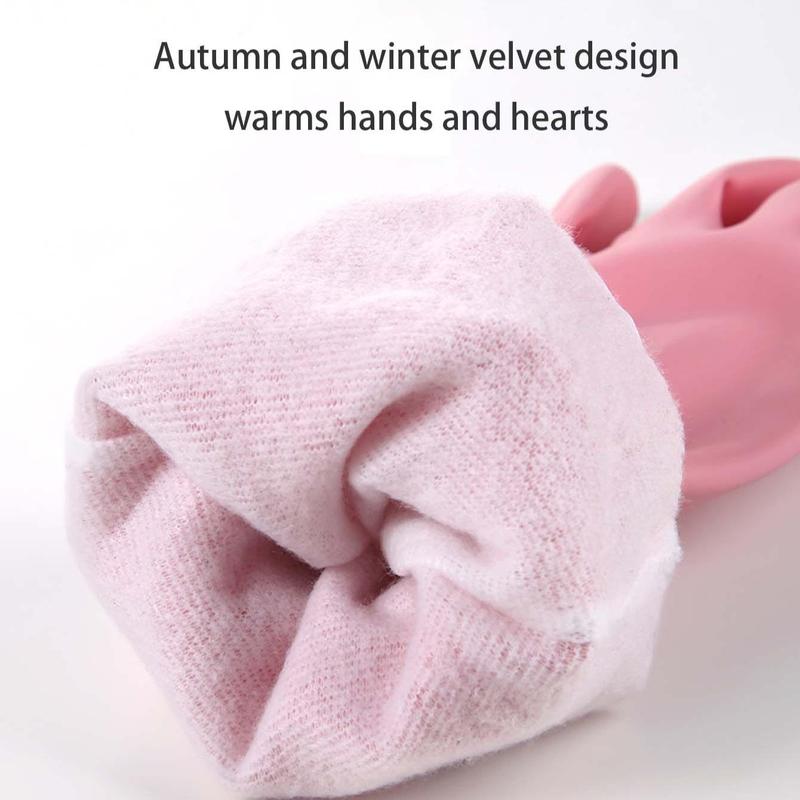 Reusable Cleaning Gloves, 1 Pair Long Dishwashing Cleaning Gloves, High Quality Materials, Non-slip Kitchen Gloves, Gardening Household Gloves