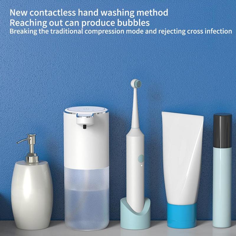 Automatic Sensing Soap Dispenser, 1 Count USB Charging Wall Mounted & Desktop Hand Sanitizer Machine for Kitchen & Bathroom