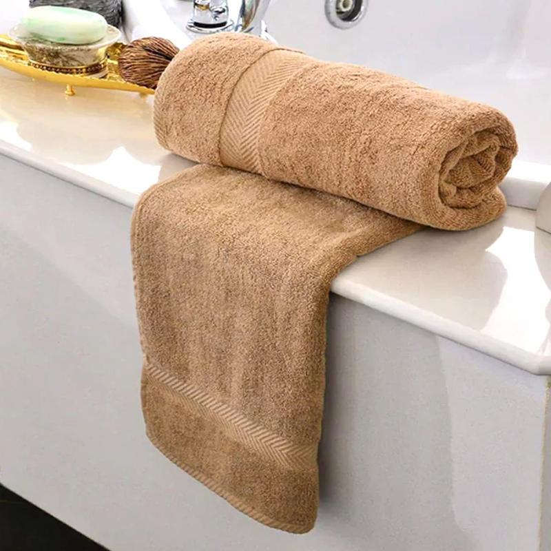 6-Pack Bath Towels - Lightweight - Extra Absorbent - Cotton - Shower towels (Multi, 27 inchesx54 inches)