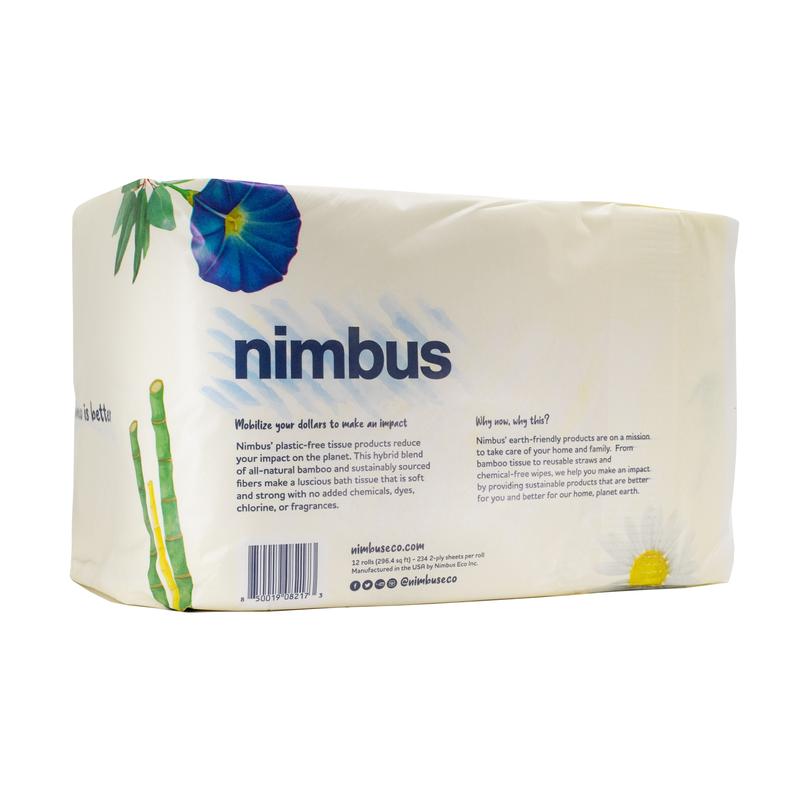 Bamboo Bath Tissue Zero-plastic Eco-friendly Sustainable Made in the USA