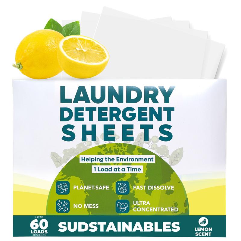 Laundry Detergent Sheets (30 sheets 60 loads)