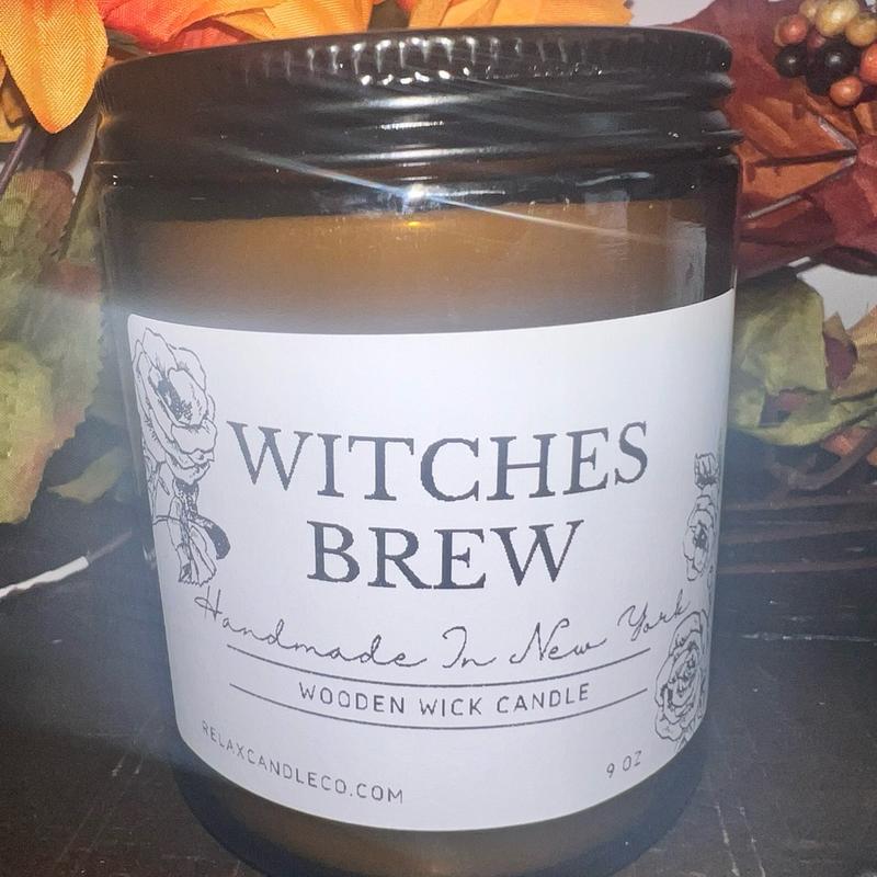 9 oz Wooden Wick Candles