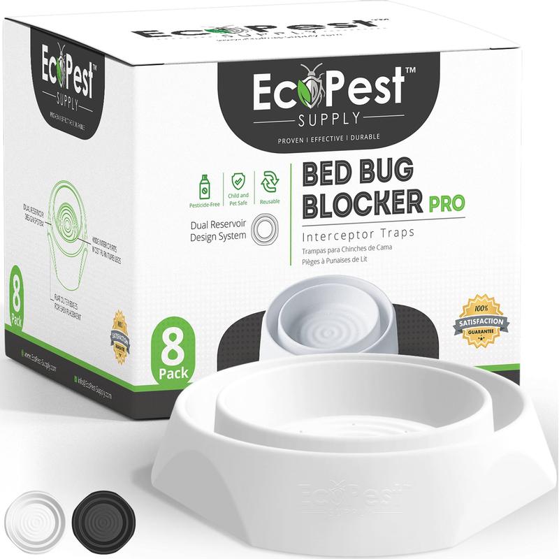 Bed Bug Blocker (Pro)   8 Pack | Interceptors, Monitors, and Traps