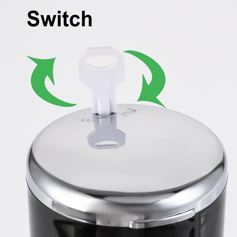 Wall Mounted Soap Dispenser, 1 Count Manual 500ml Soap Dispenser with Screw, Bathroom Liquid Storage Organizer Supplies