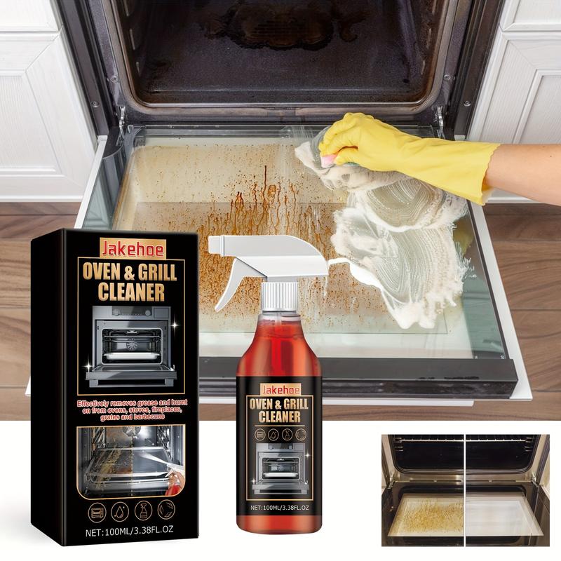 3.38 Liquid Ounces Citral-Based Jack Howe Oven and Grill Cleaner - Residue-Free for Linoleum Surfaces