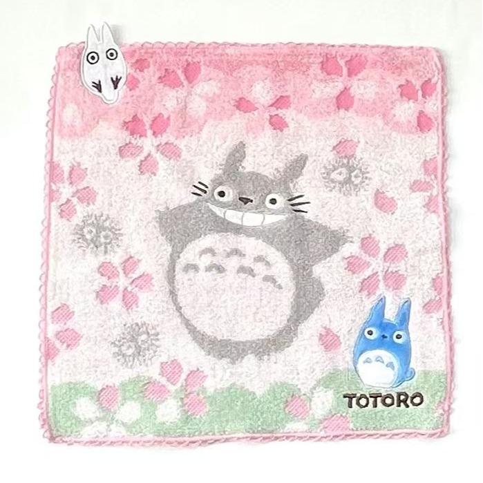 Fabulous Pink Sakura Hand Face Towel with Beautiful Embroidery Cotton for Bathroom, Kitchen, Home Decor