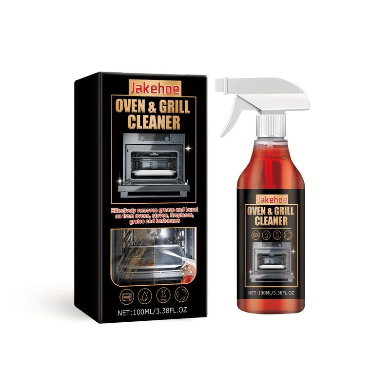 3.38 Liquid Ounces Citral-Based Jack Howe Oven and Grill Cleaner - Residue-Free for Linoleum Surfaces